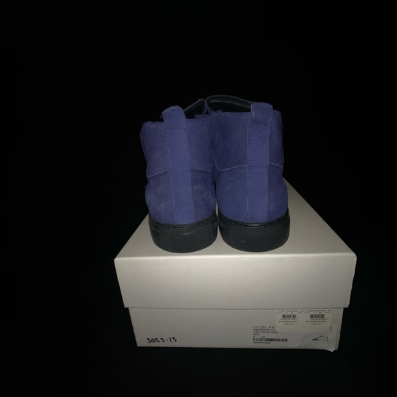 Balenciaga blue suede sneakers - Picture 2 of 6